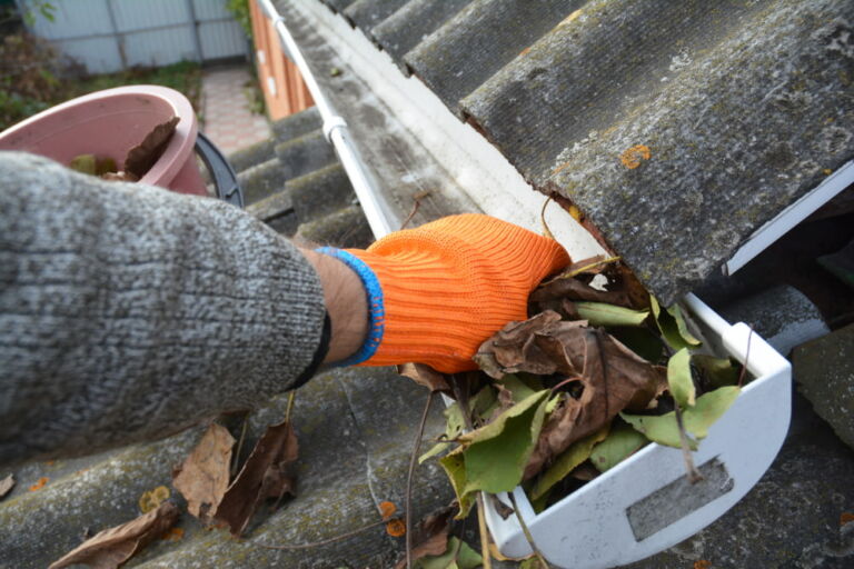 Cleaning & Maintaining Gutters