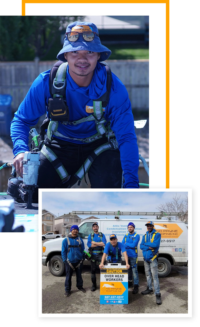 Nopayne roofing team calgary