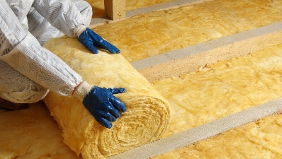 Man working on Attic Insulation Service