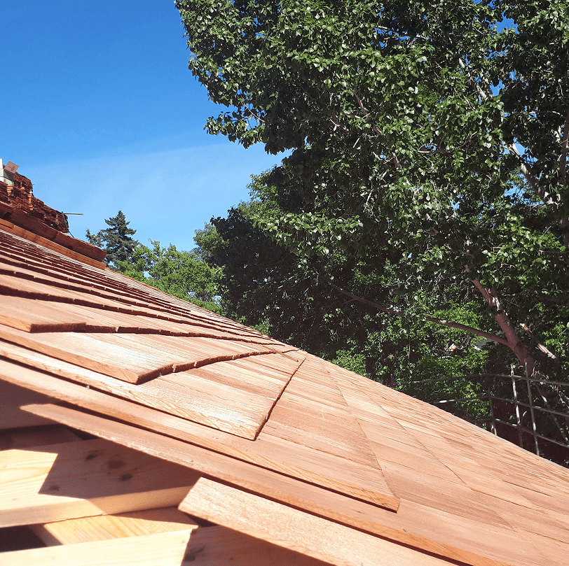 Cedar Roofing from No Payne Roofing