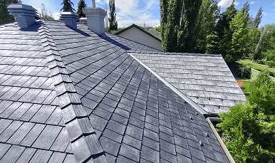 Rubber roofing