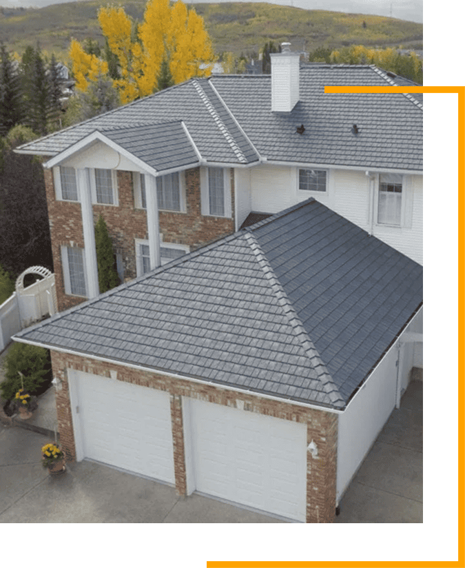Rubberroofing houseborder