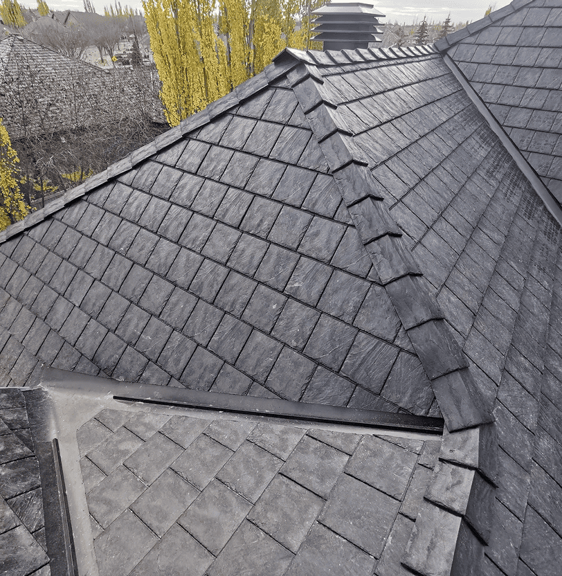 Rubberroofing roofcloseup