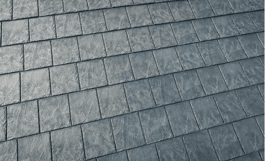 Rubberroofing slate