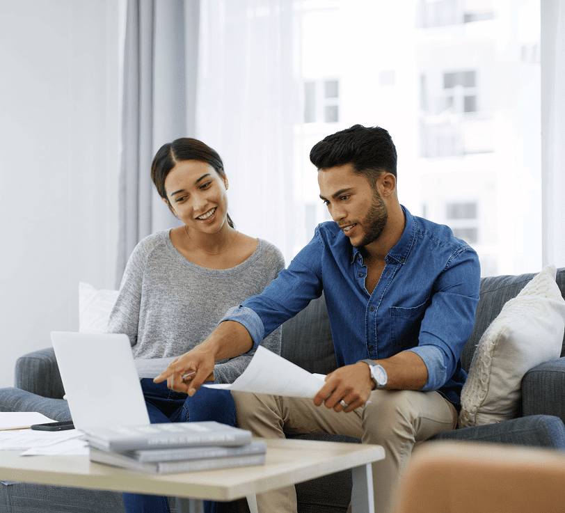 Couple Searching for Asphalt Shingle Roofing Installer